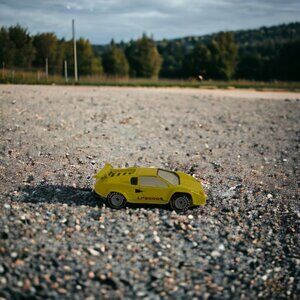 Vintage MATCHBOX DIECAST LAMBORGHINI COUNTACH LP 5000S 1985 MACAU YELLOW